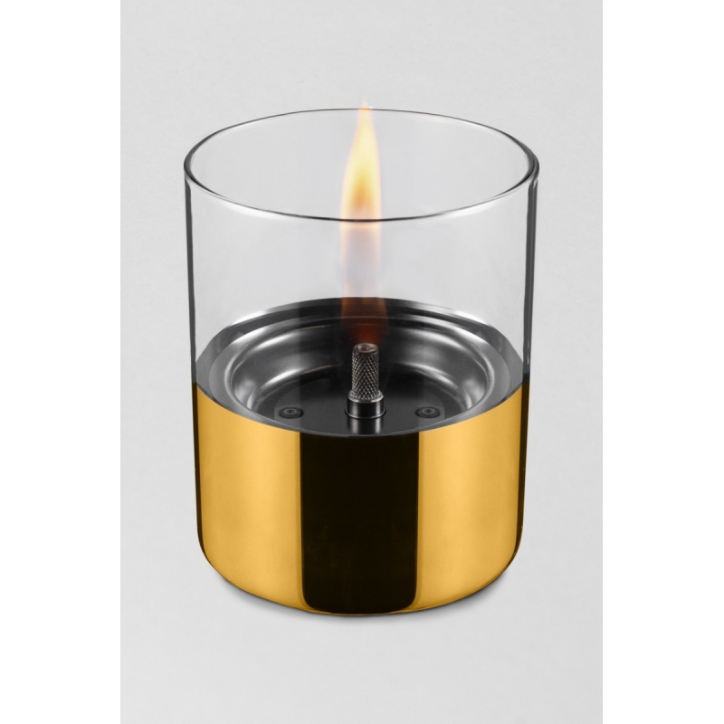 Žvakė Tenderflame LILLY Gold 10 cm 